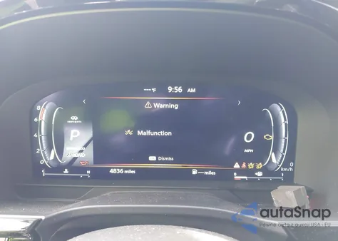 2025 Infiniti Qx60 Luxe from USA, damaged, VIN 5N1AL1FR5SC349644